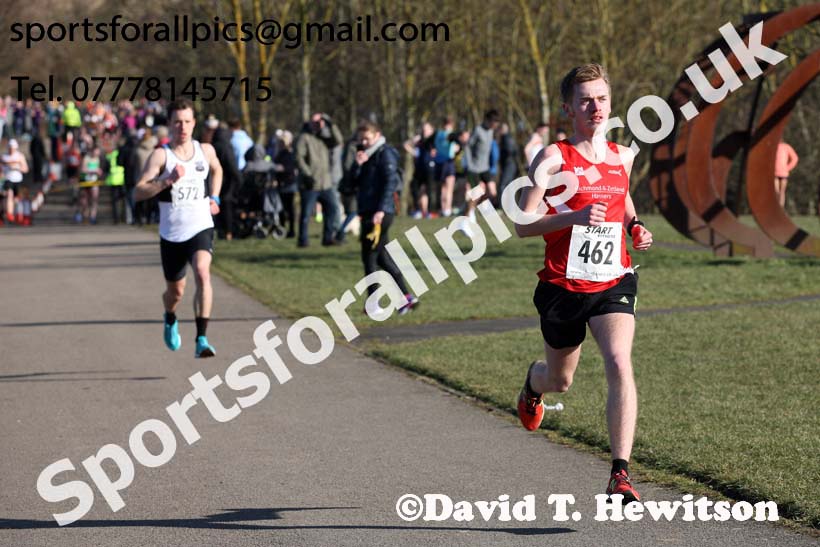 Senior mens 2018 Royal Signals NECAA Road Relays, Hetton. Photo: David T. Hewitson/Sports for All Pics